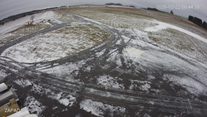 Letiště Jindřichův Hradec - Provozní plocha - západ - 22.2.2026 v 09:45 Letiště Jindřichův Hradec - Provozní plocha - západ - 22.2.2026 v 09:45