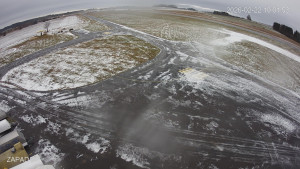 Letiště Jindřichův Hradec - Provozní plocha - západ - 22.2.2026 v 10:01 Letiště Jindřichův Hradec - Provozní plocha - západ - 22.2.2026 v 10:01