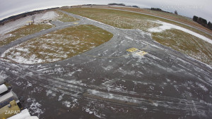 Letiště Jindřichův Hradec - Provozní plocha - západ - 22.2.2026 v 10:45 Letiště Jindřichův Hradec - Provozní plocha - západ - 22.2.2026 v 10:45