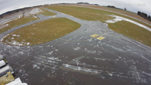 Letiště Jindřichův Hradec - Provozní plocha - západ - 22.2.2026 v 11:30 Letiště Jindřichův Hradec - Provozní plocha - západ - 22.2.2026 v 11:30