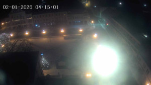 Město Humpolec - Horní náměstí - 2.1.2026 v 04:15 Město Humpolec - Horní náměstí - 2.1.2026 v 04:15