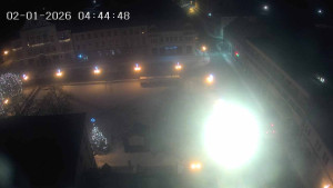 Město Humpolec - Horní náměstí - 2.1.2026 v 04:45 Město Humpolec - Horní náměstí - 2.1.2026 v 04:45