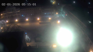 Město Humpolec - Horní náměstí - 2.1.2026 v 05:15 Město Humpolec - Horní náměstí - 2.1.2026 v 05:15