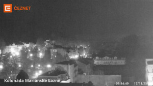 Město Mariánské Lázně - Kolonáda - 17.11.2025 v 01:15 Město Mariánské Lázně - Kolonáda - 17.11.2025 v 01:15