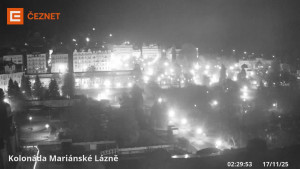 Město Mariánské Lázně - Kolonáda - 17.11.2025 v 02:30 Město Mariánské Lázně - Kolonáda - 17.11.2025 v 02:30