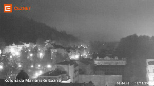 Město Mariánské Lázně - Kolonáda - 17.11.2025 v 02:45 Město Mariánské Lázně - Kolonáda - 17.11.2025 v 02:45