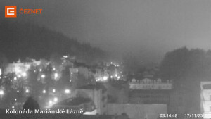 Město Mariánské Lázně - Kolonáda - 17.11.2025 v 03:15 Město Mariánské Lázně - Kolonáda - 17.11.2025 v 03:15