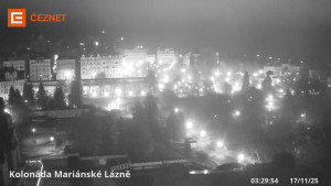 Město Mariánské Lázně - Kolonáda - 17.11.2025 v 03:30 Město Mariánské Lázně - Kolonáda - 17.11.2025 v 03:30