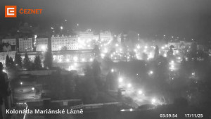 Město Mariánské Lázně - Kolonáda - 17.11.2025 v 04:00 Město Mariánské Lázně - Kolonáda - 17.11.2025 v 04:00