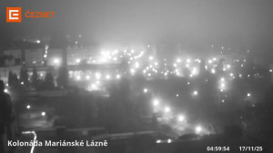Město Mariánské Lázně - Kolonáda - 17.11.2025 v 05:00 Město Mariánské Lázně - Kolonáda - 17.11.2025 v 05:00