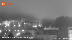 Město Mariánské Lázně - Kolonáda - 17.11.2025 v 05:45 Město Mariánské Lázně - Kolonáda - 17.11.2025 v 05:45