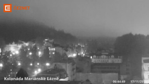 Město Mariánské Lázně - Kolonáda - 17.11.2025 v 06:45 Město Mariánské Lázně - Kolonáda - 17.11.2025 v 06:45
