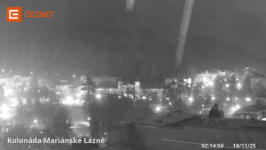 Město Mariánské Lázně - Kolonáda - 18.11.2025 v 02:15 Město Mariánské Lázně - Kolonáda - 18.11.2025 v 02:15