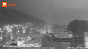 Město Mariánské Lázně - Kolonáda - 1.1.2026 v 00:00 Město Mariánské Lázně - Kolonáda - 1.1.2026 v 00:00