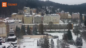 Město Mariánské Lázně - Kolonáda - 1.1.2026 v 08:45 Město Mariánské Lázně - Kolonáda - 1.1.2026 v 08:45