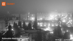 Město Mariánské Lázně - Kolonáda - 22.2.2026 v 01:00 Město Mariánské Lázně - Kolonáda - 22.2.2026 v 01:00