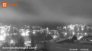 Město Mariánské Lázně - Kolonáda - 22.2.2026 v 01:45 Město Mariánské Lázně - Kolonáda - 22.2.2026 v 01:45