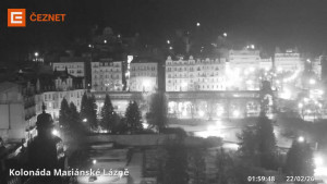 Město Mariánské Lázně - Kolonáda - 22.2.2026 v 02:00 Město Mariánské Lázně - Kolonáda - 22.2.2026 v 02:00