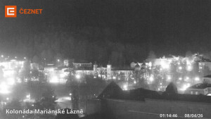 Město Mariánské Lázně - Kolonáda - 8.4.2026 v 01:15 Město Mariánské Lázně - Kolonáda - 8.4.2026 v 01:15