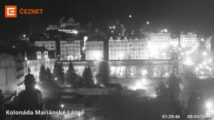 Město Mariánské Lázně - Kolonáda - 8.4.2026 v 01:30 Město Mariánské Lázně - Kolonáda - 8.4.2026 v 01:30