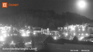Město Mariánské Lázně - Kolonáda - 8.4.2026 v 04:15 Město Mariánské Lázně - Kolonáda - 8.4.2026 v 04:15