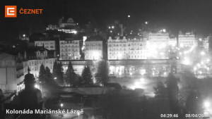 Město Mariánské Lázně - Kolonáda - 8.4.2026 v 04:30 Město Mariánské Lázně - Kolonáda - 8.4.2026 v 04:30