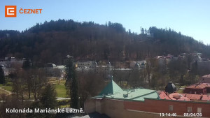 Město Mariánské Lázně - Kolonáda - 8.4.2026 v 13:15 Město Mariánské Lázně - Kolonáda - 8.4.2026 v 13:15