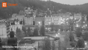 Město Mariánské Lázně - Kolonáda - 15.4.2026 v 06:00 Město Mariánské Lázně - Kolonáda - 15.4.2026 v 06:00