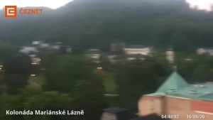 Město Mariánské Lázně - Kolonáda - 16.6.2026 v 04:45 Město Mariánské Lázně - Kolonáda - 16.6.2026 v 04:45