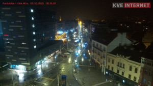 Město Pardubice - Třída Míru - 5.12.2025 v 00:15 Město Pardubice - Třída Míru - 5.12.2025 v 00:15