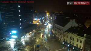 Město Pardubice - Třída Míru - 5.12.2025 v 02:00 Město Pardubice - Třída Míru - 5.12.2025 v 02:00