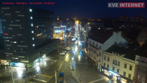 Město Pardubice - Třída Míru - 5.12.2025 v 07:00 Město Pardubice - Třída Míru - 5.12.2025 v 07:00