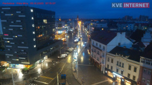 Město Pardubice - Třída Míru - 5.12.2025 v 07:15 Město Pardubice - Třída Míru - 5.12.2025 v 07:15