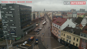 Město Pardubice - Třída Míru - 5.12.2025 v 12:45 Město Pardubice - Třída Míru - 5.12.2025 v 12:45