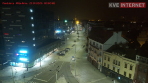 Město Pardubice - Třída Míru - 23.1.2026 v 00:00 Město Pardubice - Třída Míru - 23.1.2026 v 00:00