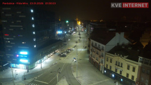 Město Pardubice - Třída Míru - 23.1.2026 v 01:00 Město Pardubice - Třída Míru - 23.1.2026 v 01:00