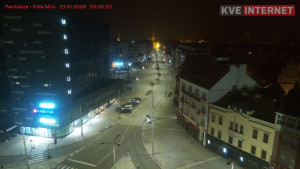 Město Pardubice - Třída Míru - 23.1.2026 v 03:00 Město Pardubice - Třída Míru - 23.1.2026 v 03:00