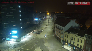 Město Pardubice - Třída Míru - 23.1.2026 v 04:00 Město Pardubice - Třída Míru - 23.1.2026 v 04:00