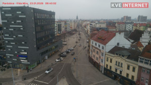 Město Pardubice - Třída Míru - 23.1.2026 v 08:45 Město Pardubice - Třída Míru - 23.1.2026 v 08:45