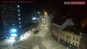 Město Pardubice - Třída Míru - 9.3.2026 v 00:00 Město Pardubice - Třída Míru - 9.3.2026 v 00:00