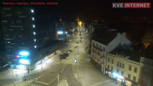 Město Pardubice - Třída Míru - 9.3.2026 v 05:00 Město Pardubice - Třída Míru - 9.3.2026 v 05:00