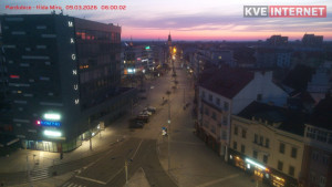 Město Pardubice - Třída Míru - 9.3.2026 v 06:00 Město Pardubice - Třída Míru - 9.3.2026 v 06:00