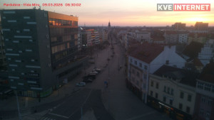 Město Pardubice - Třída Míru - 9.3.2026 v 06:30 Město Pardubice - Třída Míru - 9.3.2026 v 06:30