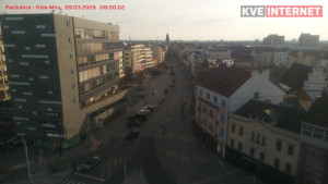 Město Pardubice - Třída Míru - 9.3.2026 v 08:00 Město Pardubice - Třída Míru - 9.3.2026 v 08:00