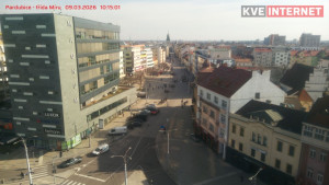 Město Pardubice - Třída Míru - 9.3.2026 v 10:15 Město Pardubice - Třída Míru - 9.3.2026 v 10:15