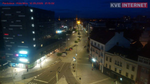 Město Pardubice - Třída Míru - 12.5.2026 v 21:15 Město Pardubice - Třída Míru - 12.5.2026 v 21:15