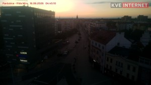 Město Pardubice - Třída Míru - 16.6.2026 v 04:45 Město Pardubice - Třída Míru - 16.6.2026 v 04:45