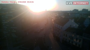 Město Pardubice - Třída Míru - 27.6.2026 v 05:45 Město Pardubice - Třída Míru - 27.6.2026 v 05:45