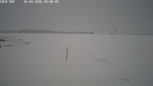 Letiště Cheb - Pojezdová dráha, Runway - 1.2.2026 v 09:00 Letiště Cheb - Pojezdová dráha, Runway - 1.2.2026 v 09:00