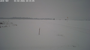 Letiště Cheb - Pojezdová dráha, Runway - 1.2.2026 v 10:15 Letiště Cheb - Pojezdová dráha, Runway - 1.2.2026 v 10:15